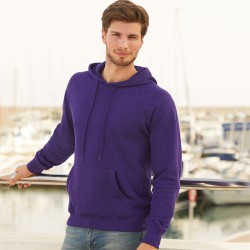 Plain Sweatshirt Lightweight Hooded Fruit of the Loom 240 GSM